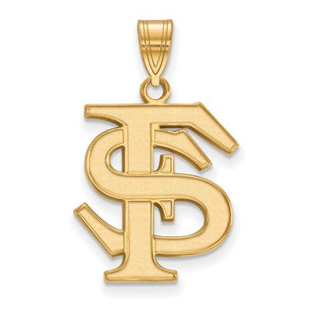 10ky LogoArt Florida State University Large Pendant