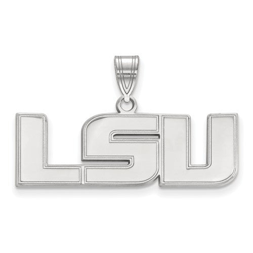 14kw LogoArt Louisiana State University Medium Pendant